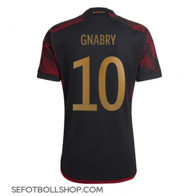 Billiga Tyskland Serge Gnabry #10 Borta fotbollskläder VM 2022 Kortärmad